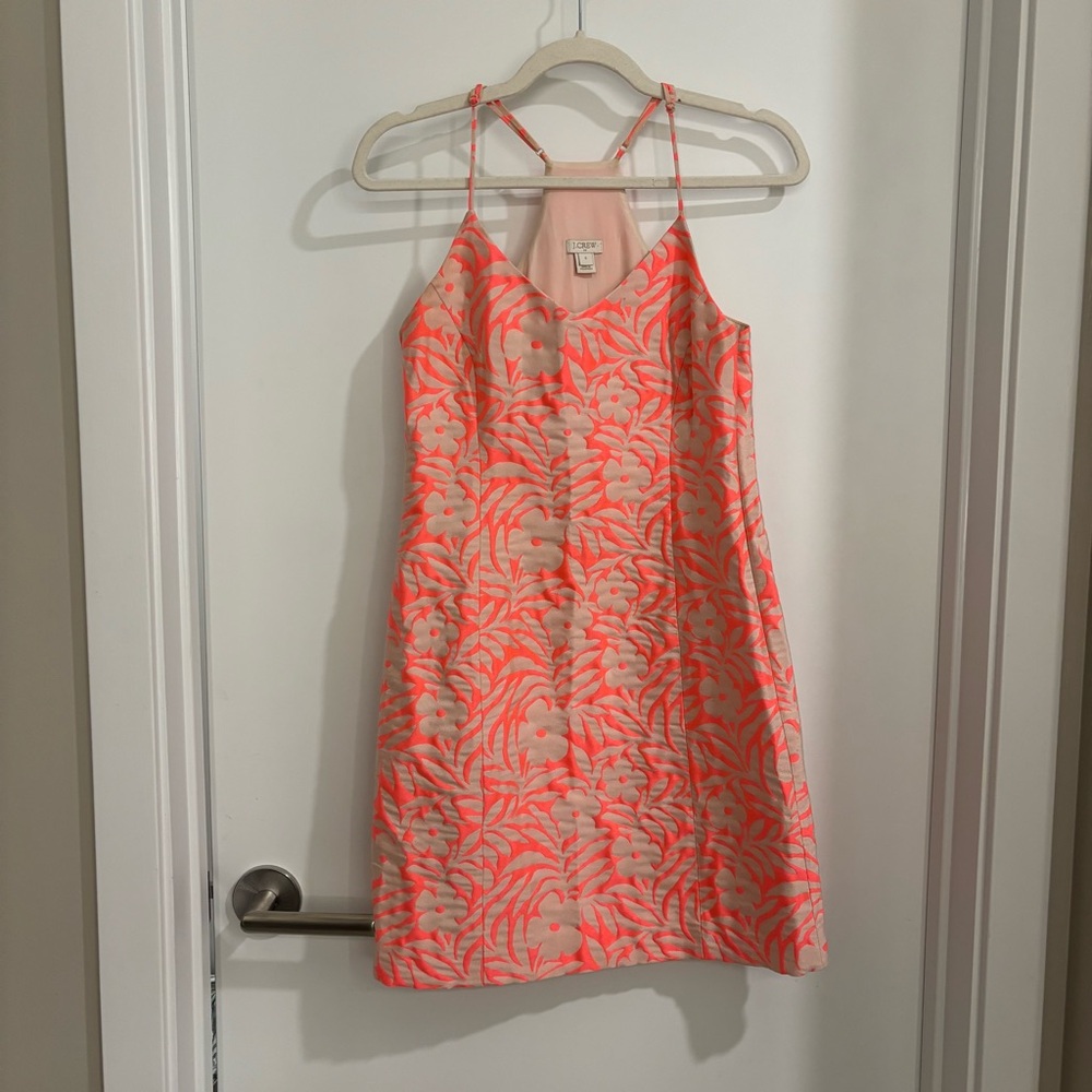 J.Crew coral dress